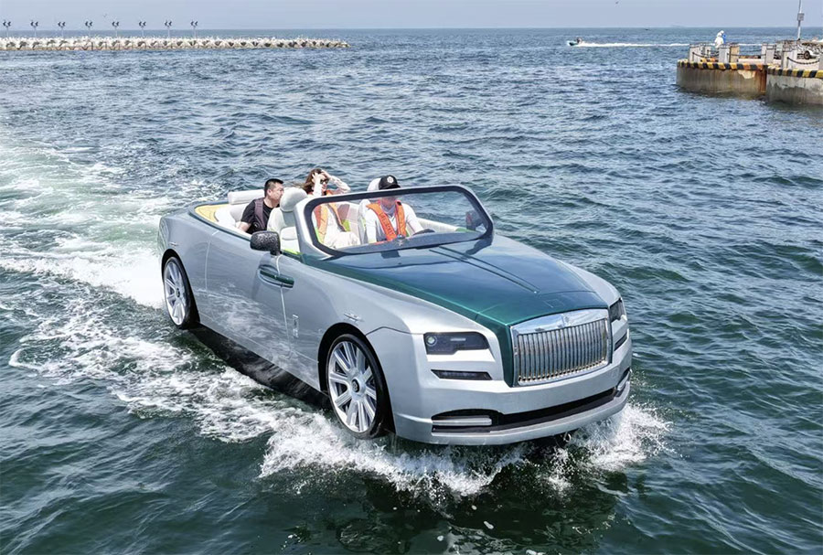 China International Boat Show water car