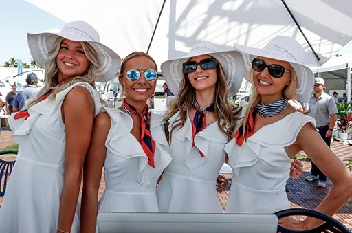 Fort Lauderdale International Boat Show ladies