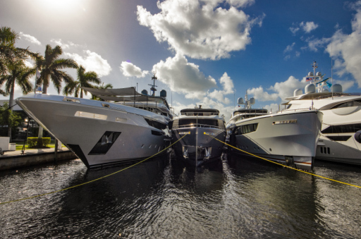 Fort Lauderdale International Boat Show boats