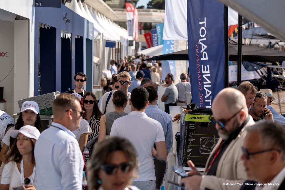 Monaco Yacht Show people