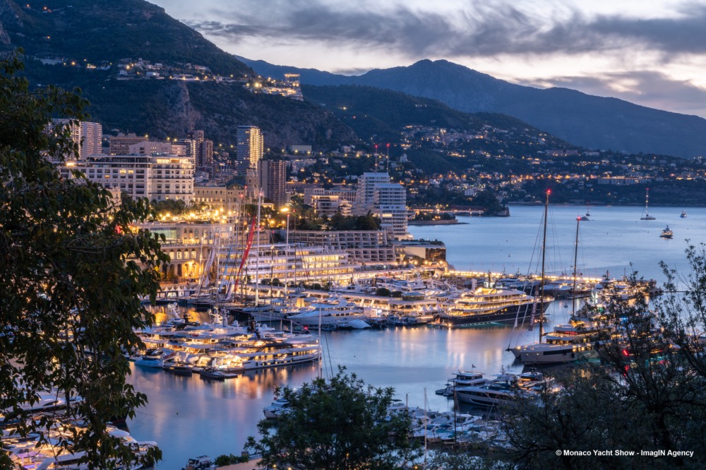 Monaco Yacht Show view